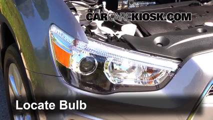 2013 Mitsubishi Outlander Sport ES 2.0L 4 Cyl. Lights Daytime Running Light (replace bulb)